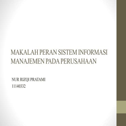 Ppt makalah sim kiki 2