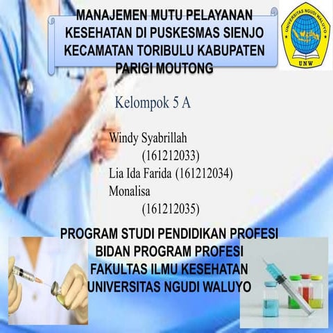 Ppt Menejemen Puskesmas Pembahasan Tentang Puskesmas Pptx