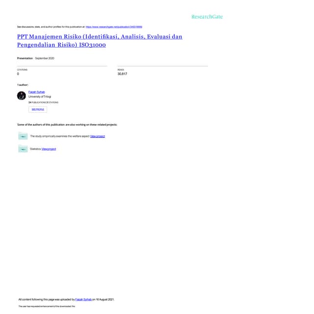 PPTManajemenRisikoIdentifikasiAnalisisEvaluasidanPengendalianRisiko (1).pptx