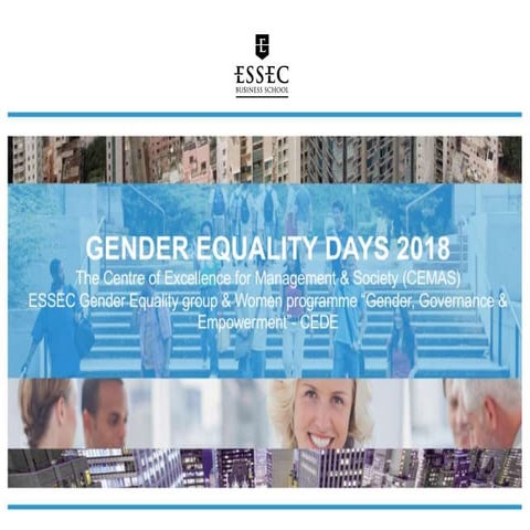 GENDER EQUALITY DAYS ESSEC- 6 mars 2018 