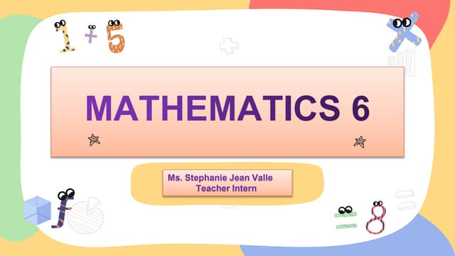 Math 6 - Subtraction of Integers | PPTX