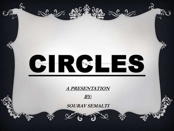 CHAPTER -10  CIRCLE 9TH CLASS NCERT