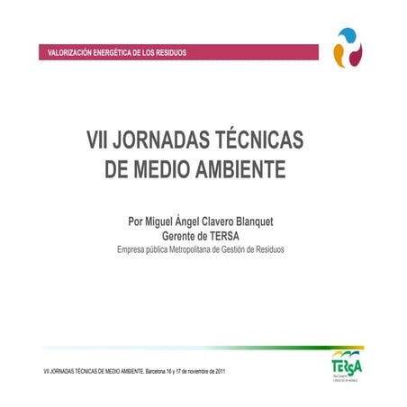 Eurosurfas 2011: Jornadas Medioambiente - M. Clavero