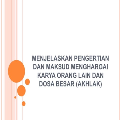 Ppt menghargai karya orang lain | PPT