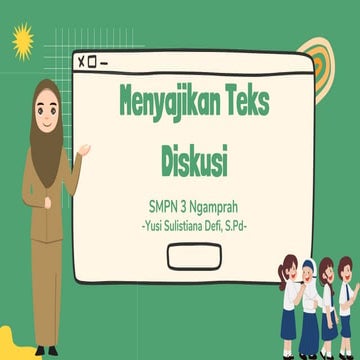 PPT Teks Diskusi Kelas 9 Unsur teks diskusi