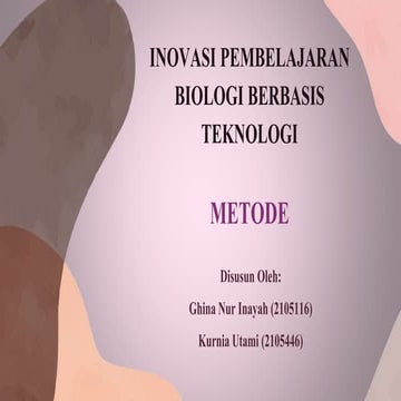 PPT METODE Inovasi Pembelajaran metode .pptx