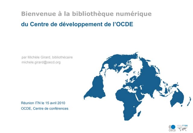 Bienvenue à la bibliothèque numérique du Centre de développement de l'OCDE