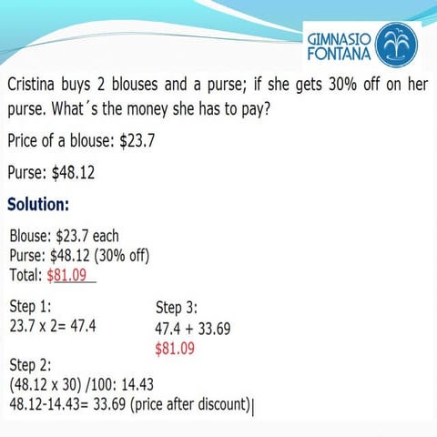 WORD PROBLEMS MODEL EXERCISES