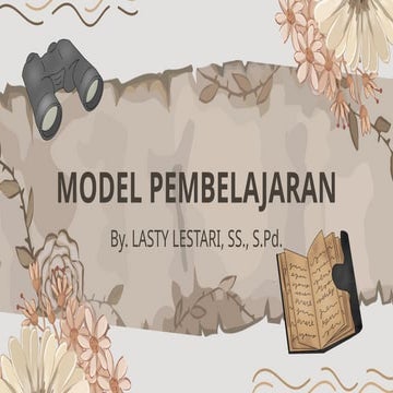 Ppt Model Pembelajaran Cooperative Learning Pptx