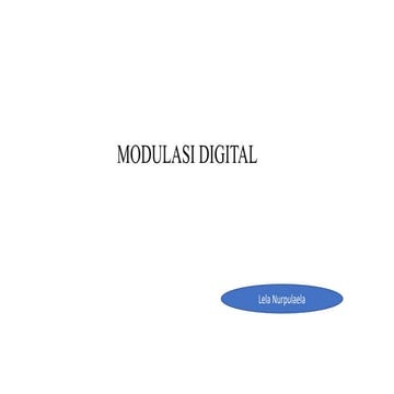 Ppt modulasi digital converted