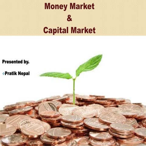 money market and capital market