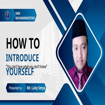 Power Point How To Introduce ourselves.. | PPTX