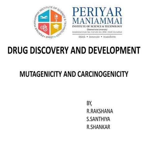 Ppt mutagenicity and carcinogenicity