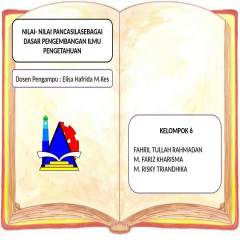 Nilai-Nilai Pancasila sebagai Dasar Pengembangan Ilmu Pengetahuan di ...
