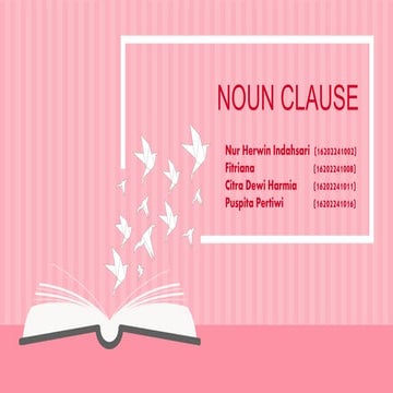 Ppt noun clause