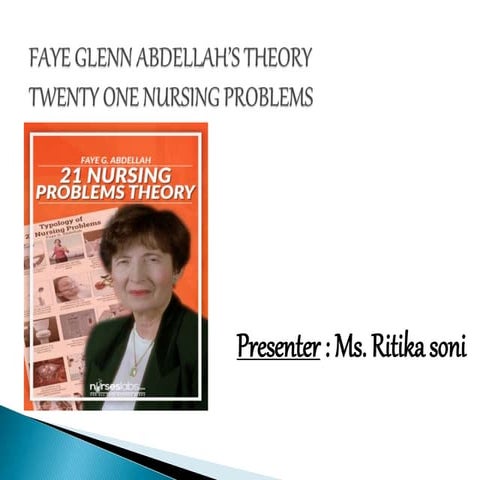 Faye Glenn Abdellah''s Theory - Ms. Ritika soni