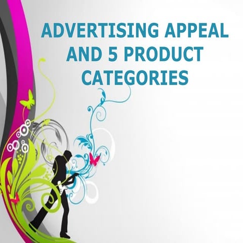 Ppt of advertising appeal