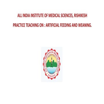 ppt of artificial feeding in children.pptx