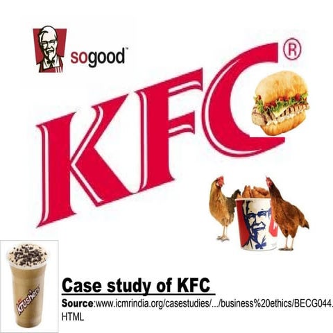 Ppt of  kfc case study