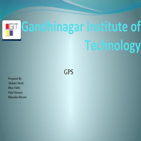 ppt of CPU(GPS)