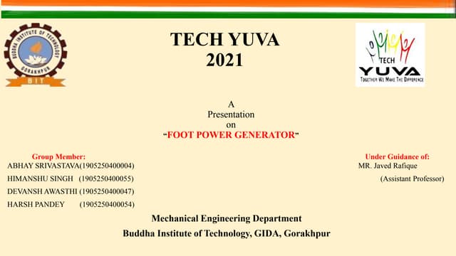 Footstep power generation using piezoelectirc sensor and arduino.pptx