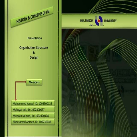 Organization Structure and Design