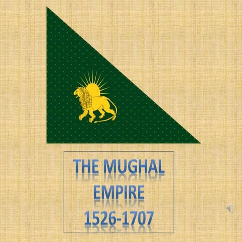Ppt on mughal empire
