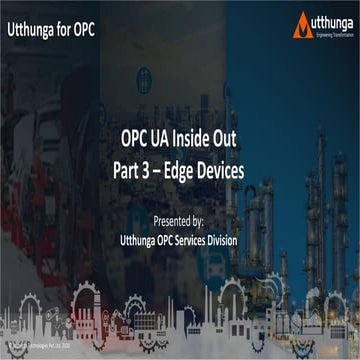 OPC UA Inside Out Part 3 - Edge Devices