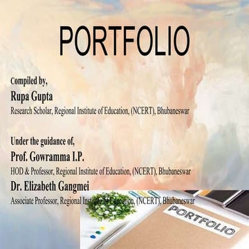 Ppt of portfolio (1)