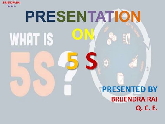 5S PPt kannada | PPTX