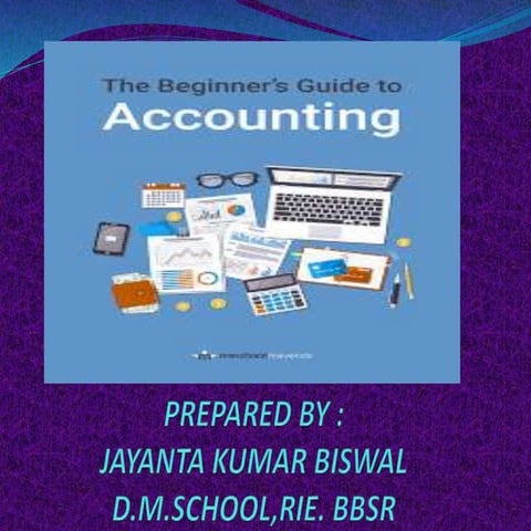 PPT ON INTRODUCTION TO ACCOUNTING   -   2