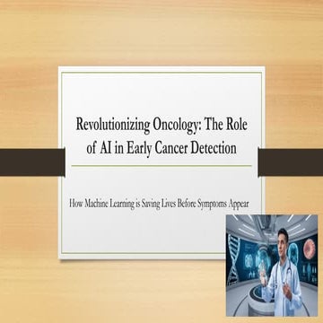 Advances in AI-driven Image Recognition for Early Detection of Cancer | PDF