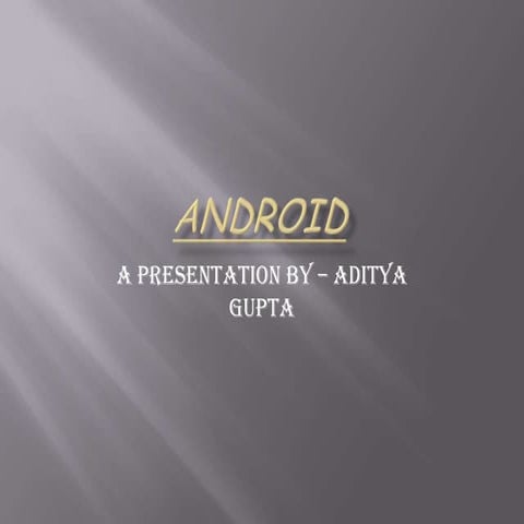 Ppt on android