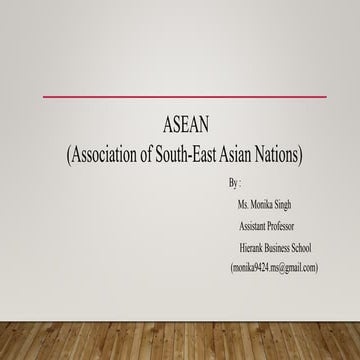 Ppt on asean