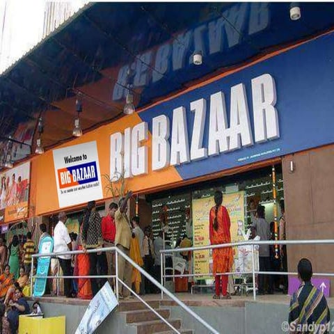 Ppt on big bazar
