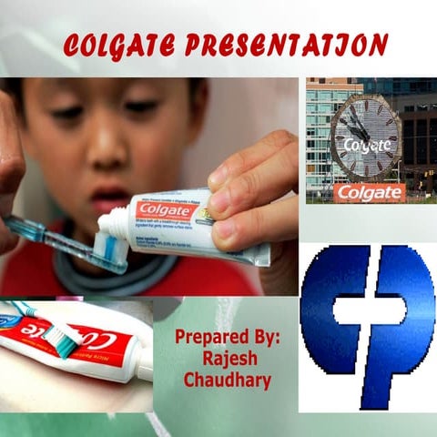 Ppt on colgate
