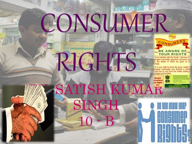 Ppt on consumers rights
