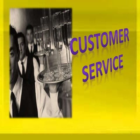 Ppt on customer service module  2