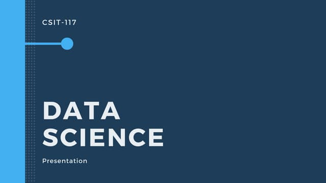 Ppt on data science | PPTX