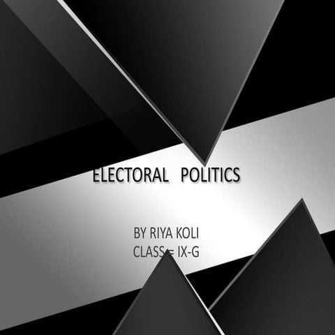Youth In Politics | PPT