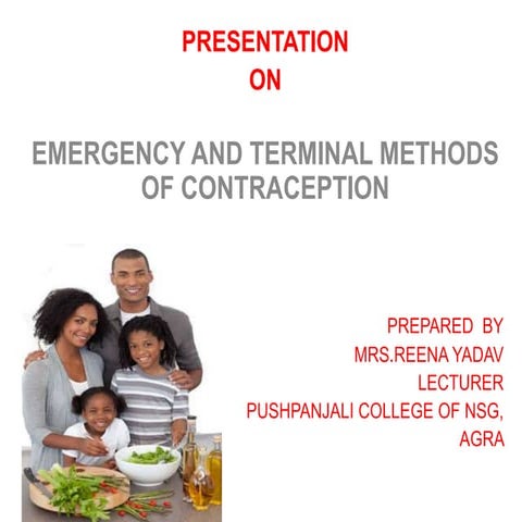 Ppt on emergency and terminal contra