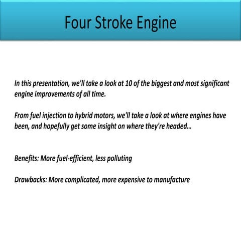 Ppt on engine 