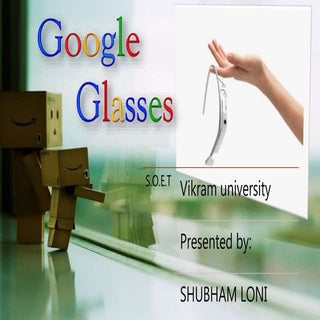 Ppt on Google glass