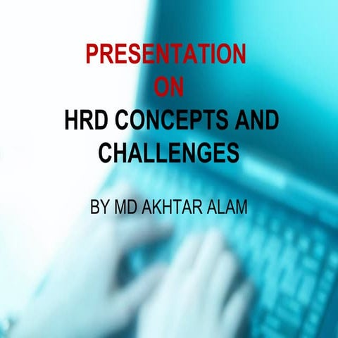 Ppt on hrd
