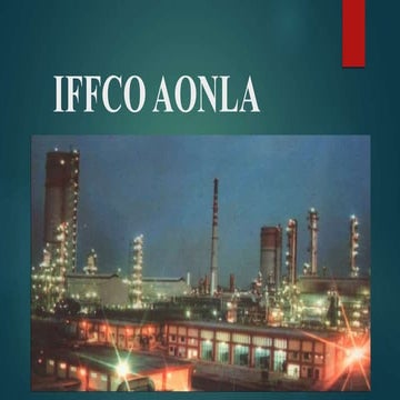 Ppt on iffco aonla
