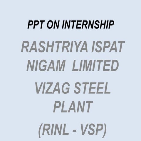 Ppt on internship  (lipesh)