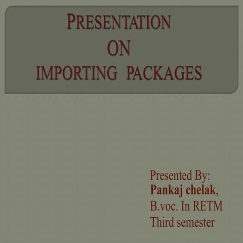 packages in java & c++ | PPTX | Programming Languages | Computing