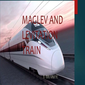 maglev train ppt
