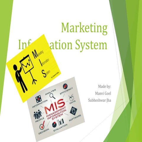 Ppt on marketing information system