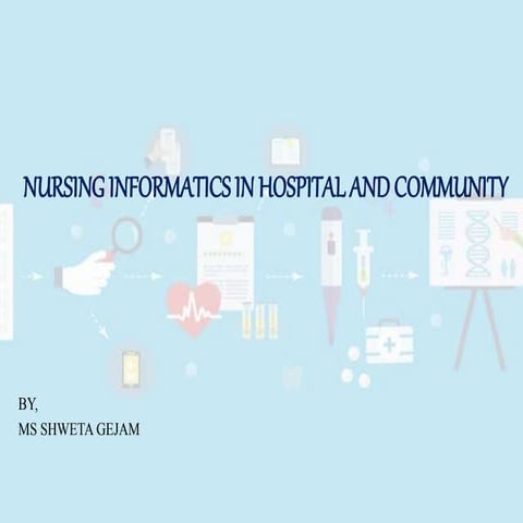 Ppt on nursing informatics